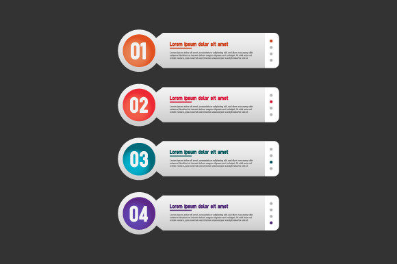Evaluating Collection Element Banner Infographics for Professional Design Projects