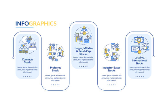 Mastering Visual Communication with Assets Types Vector Infographic Templates