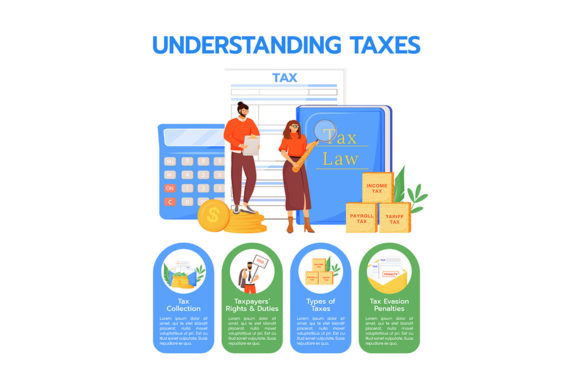 Understanding Taxes Flat Color Vector: A Visual Solution for Financial Communication