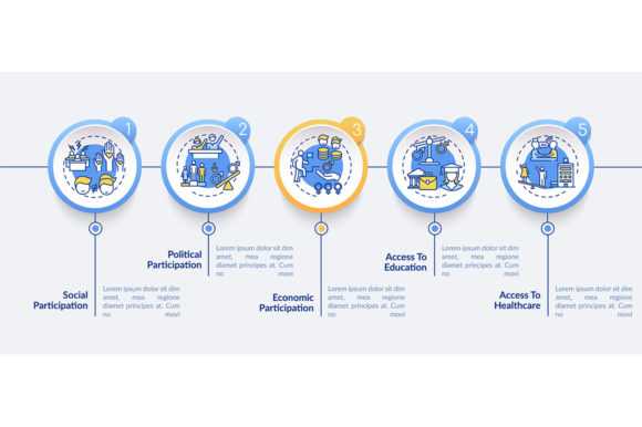 Visualizing Equality: Leveraging Gender Gap Criteria Vector Infographics for Impactful Reporting